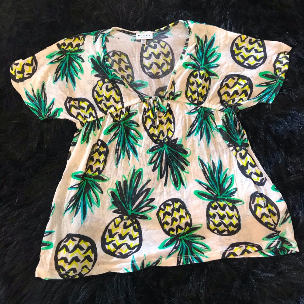 Milly Minis Pineapple Cover-up 4/5 (runs small)